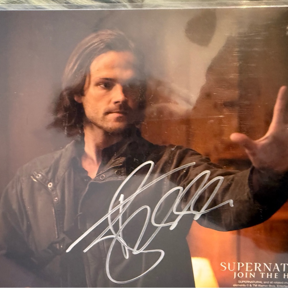Autographed Photos of Sam Winchester/Jared Padalecki